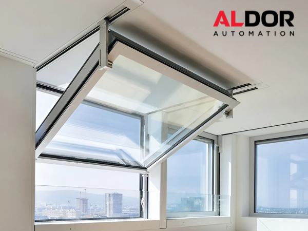 Cửa Sổ Mở Gấp Tự  Động