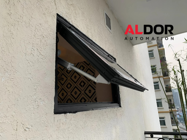 Motor Cửa Sổ Mở Hất Tự Động